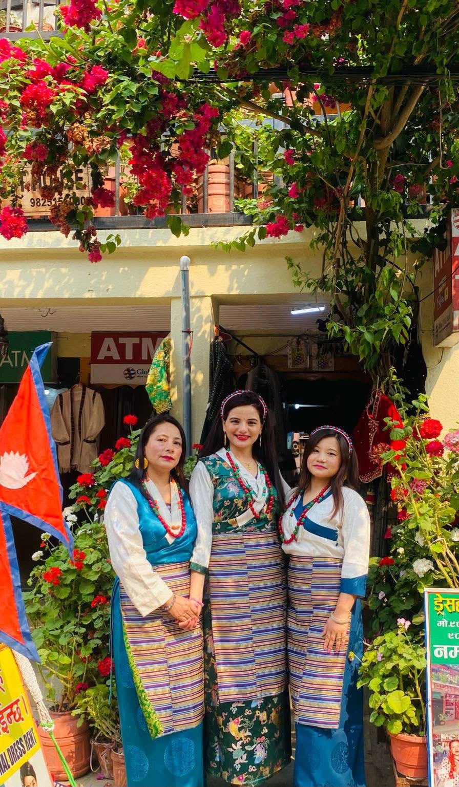 Founders of Green Forest Treks in Japanese cultural attire